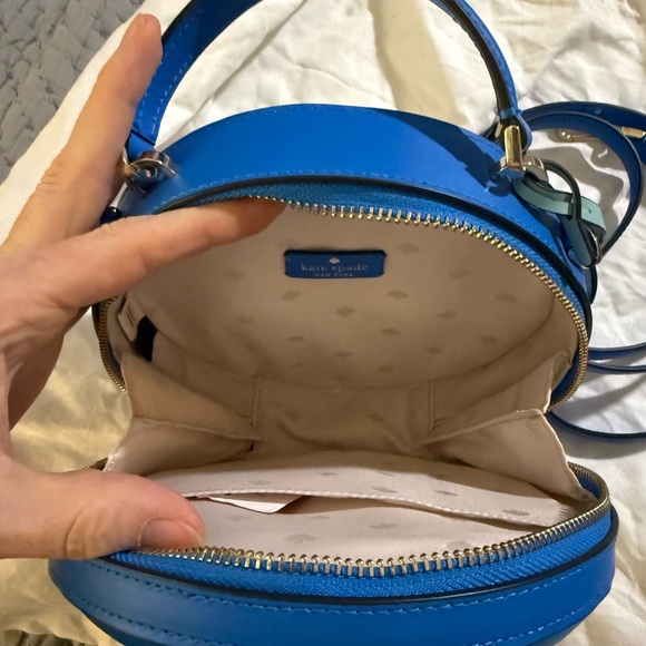 Kate Spade Blue and White Handbag - Picture 4 of 6